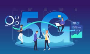 pictures of employees using 5G and beyond for better connectivity