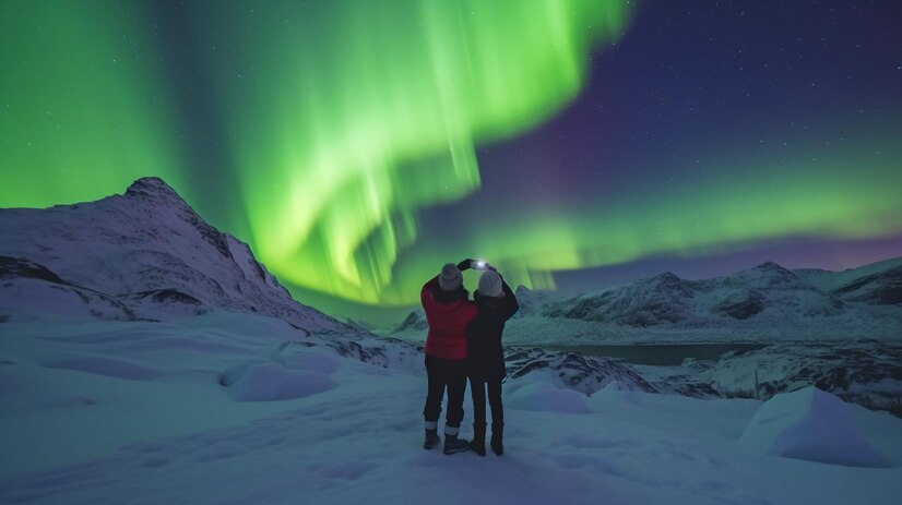 Marvel at the Northern Lights in Iceland