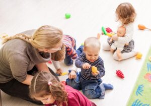 kids undergoing early childhood education programs